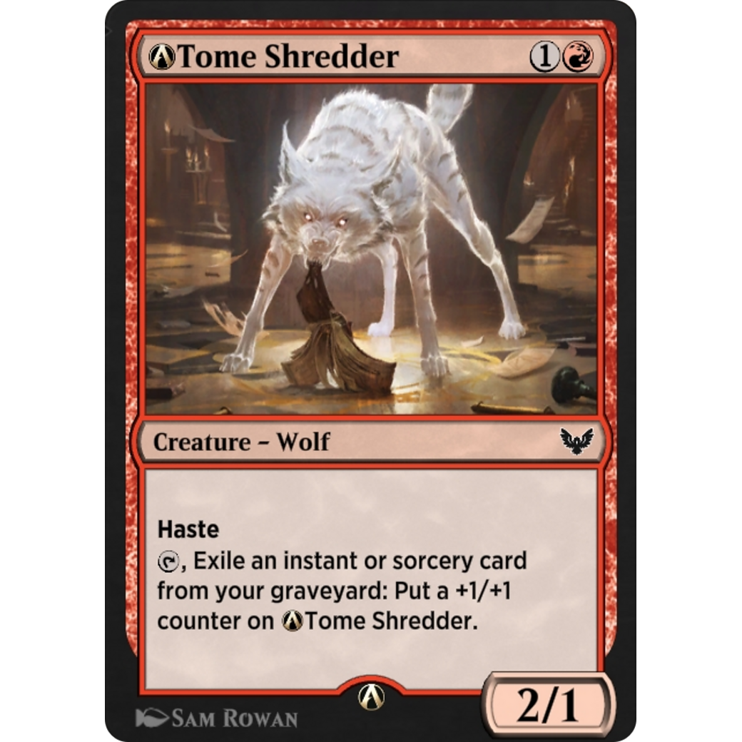 A-Tome Shredder (STX-A-117) - Strixhaven: School of Mages