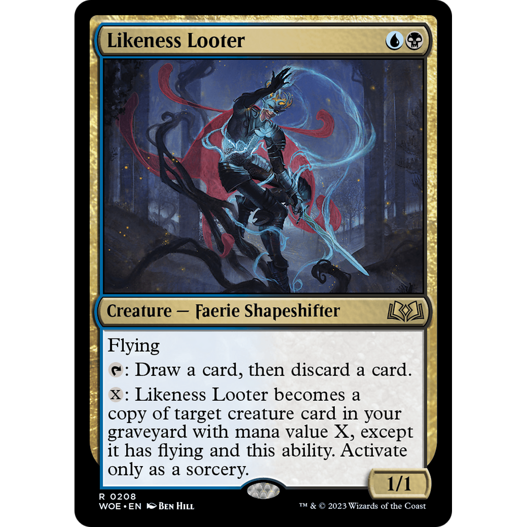 Likeness Looter (WOE-208) - Wilds of Eldraine Foil