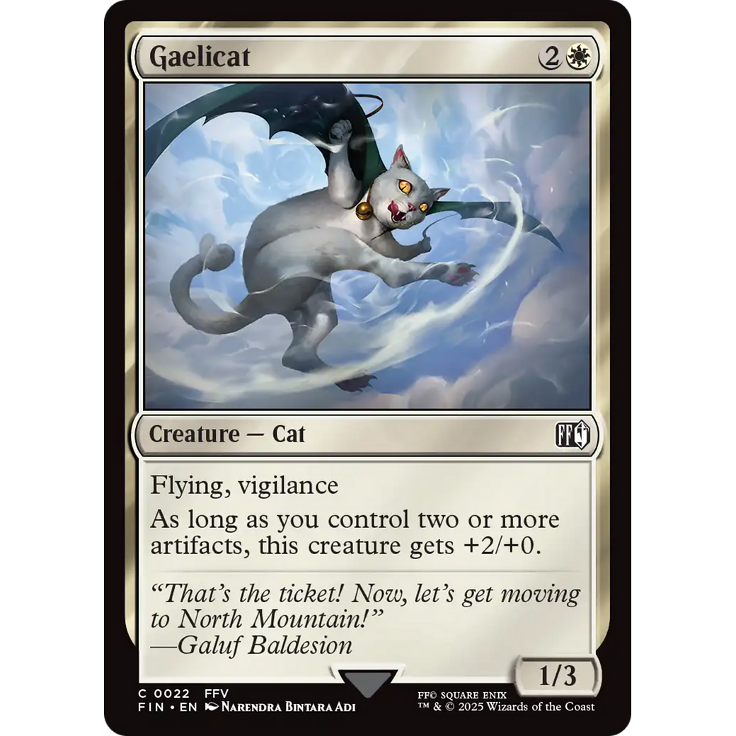 Gaelicat (FIN-022) - FINAL FANTASY Foil