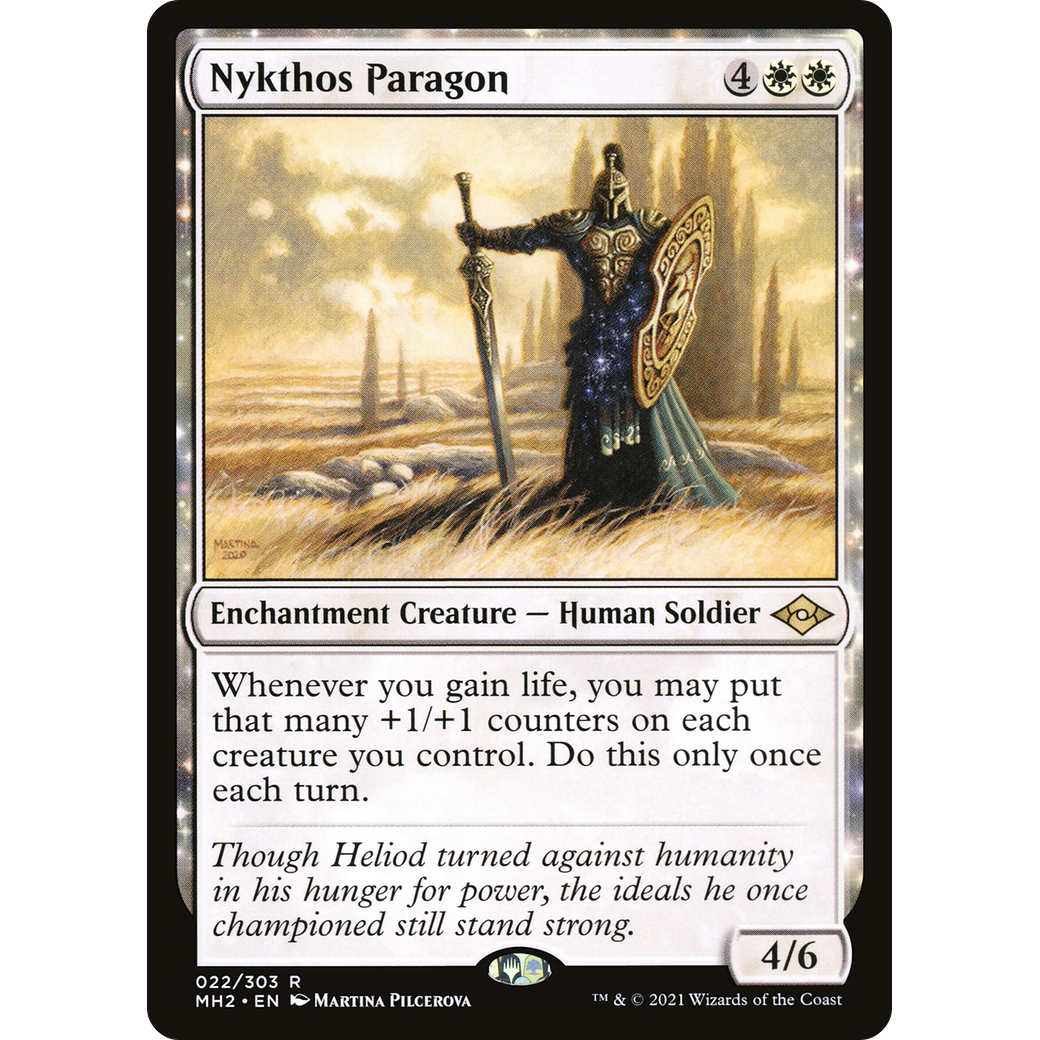 Nykthos Paragon (MH2-022) - Modern Horizons 2: (enchantment)