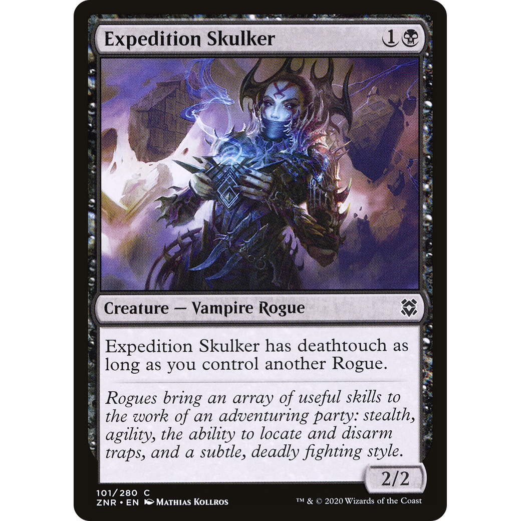 Expedition Skulker (ZNR-101) - Zendikar Rising Foil
