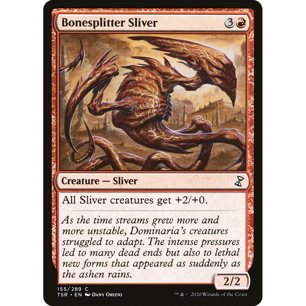 Bonesplitter Sliver (TSR-155) - Time Spiral Remastered Foil