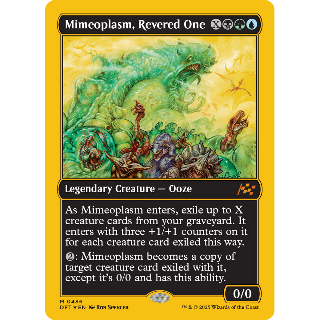 Mimeoplasm, Revered One (DFT-486) - Aetherdrift Foil