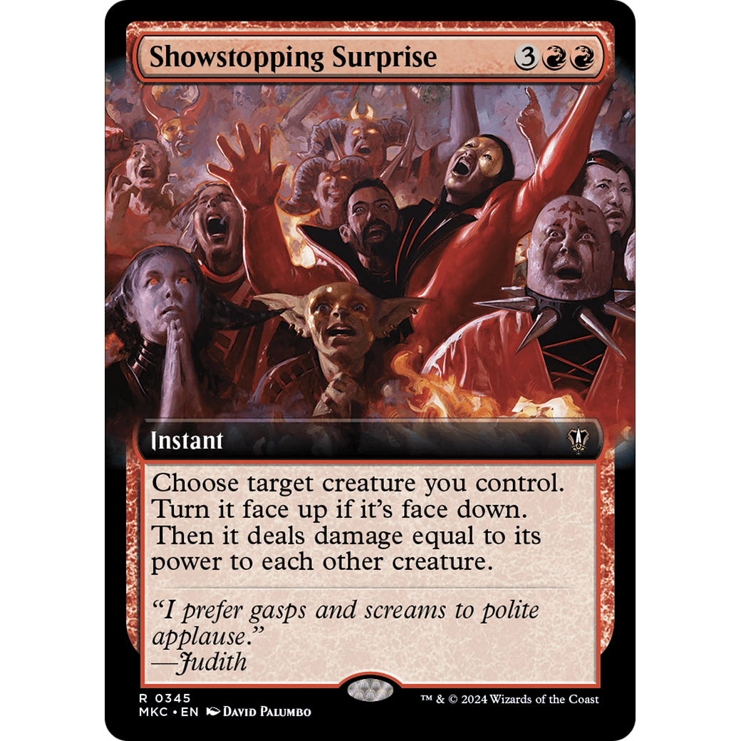 Showstopping Surprise (MKC-345) - Murders at Karlov Manor Commander: (Extended Art)