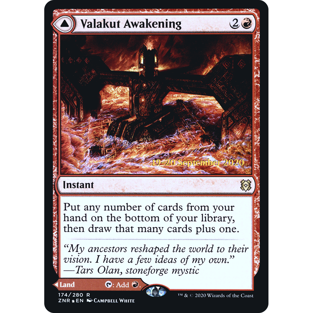 Valakut Awakening (PRE-174) - Zendikar Rising Promos Foil