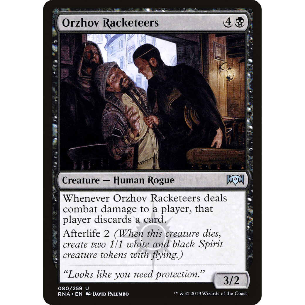 Orzhov Racketeers (RNA-080) - Ravnica Allegiance