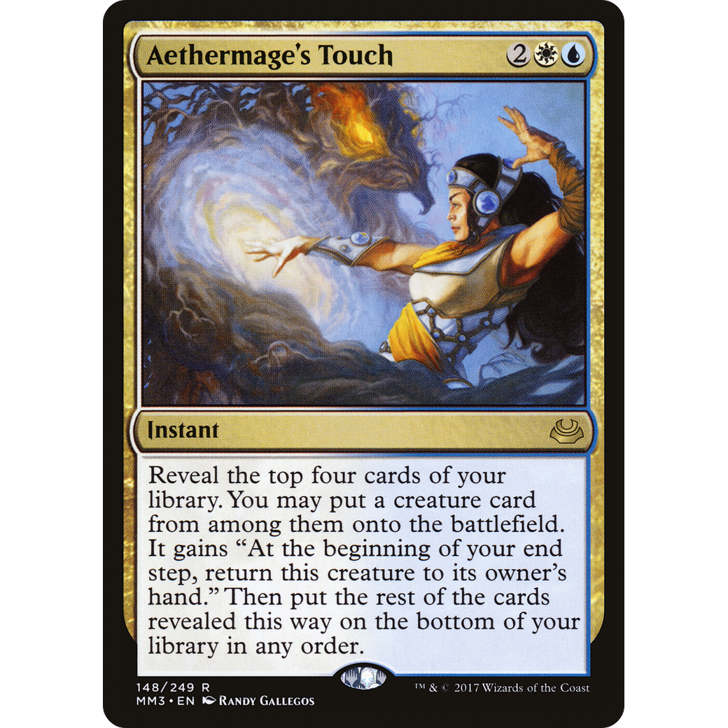 Aethermage's Touch (MM3-148) - Modern Masters 2017 Foil