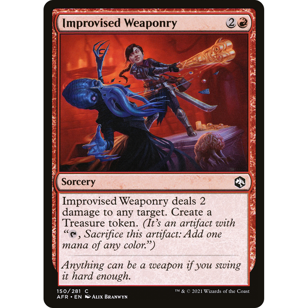 Improvised Weaponry (AFR-150) - Adventures in the Forgotten Realms Foil