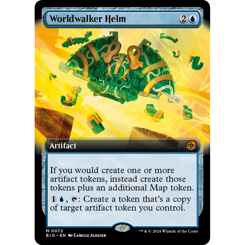 Worldwalker Helm (Extended Art) (BIG-072) - The Big Score: (Extended Art)