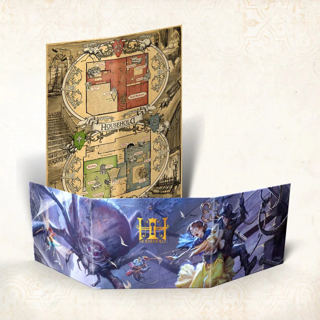 Household RPG: Narrarator Screen & Map of the House