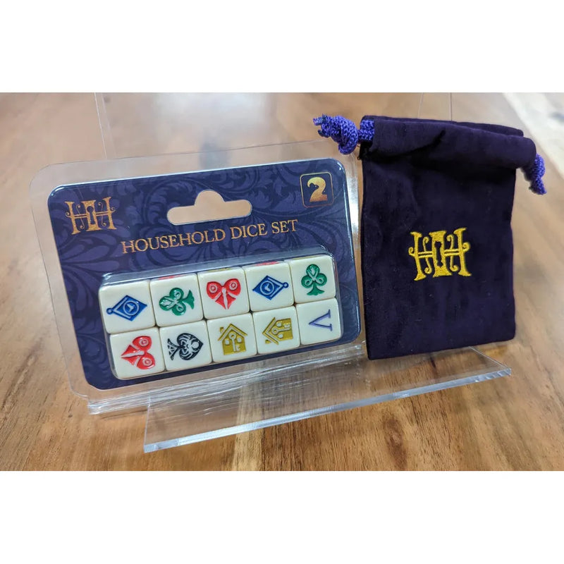 Household: Role Playing Game Dice Set with Bag