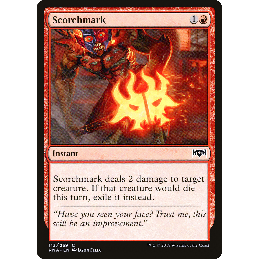 Scorchmark (RNA-113) - Ravnica Allegiance Foil