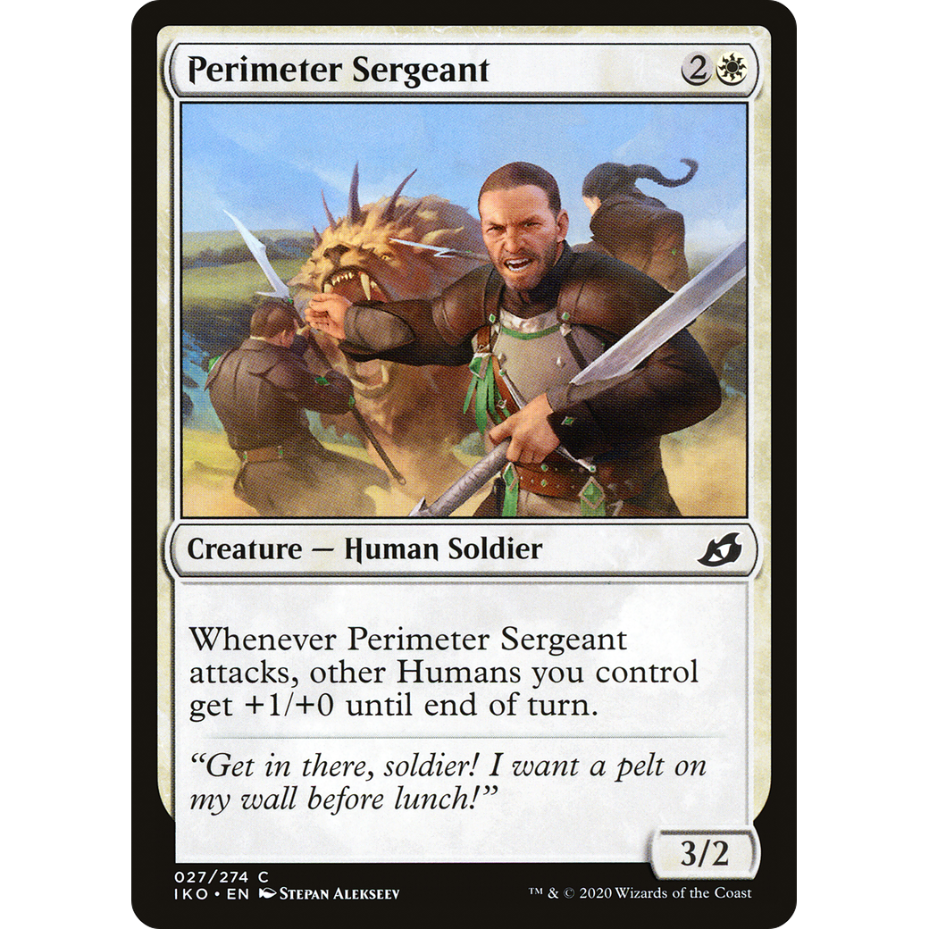 Perimeter Sergeant (IKO-027) - Ikoria: Lair of Behemoths