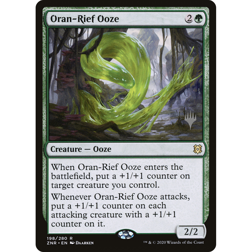 Oran-Rief Ooze (PPZNR-198) - Zendikar Rising Promos Foil