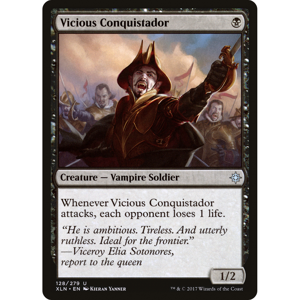 Vicious Conquistador (XLN-128) - Ixalan Foil