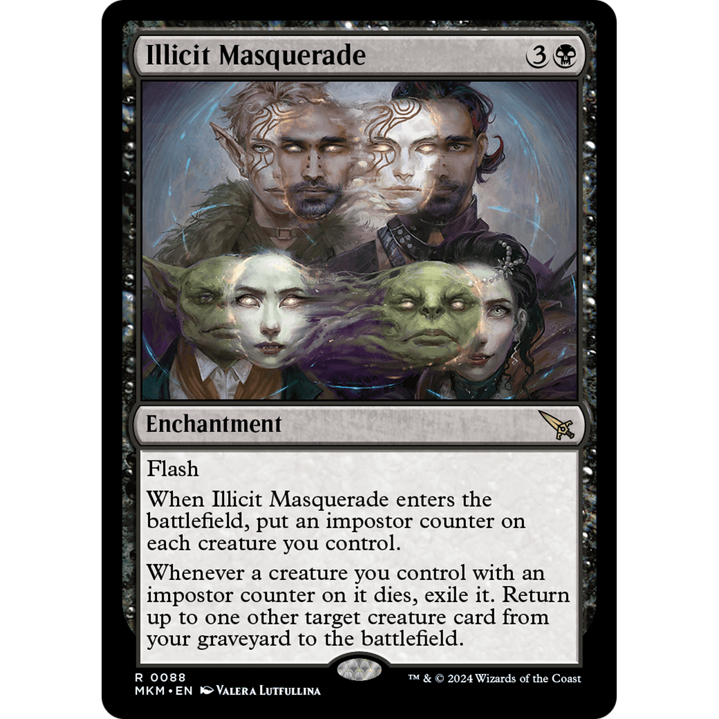 Illicit Masquerade (MKM-088) - Murders at Karlov Manor
