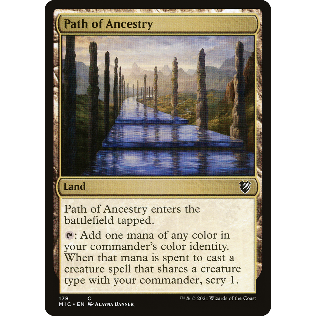 Path of Ancestry (MIC-178) - Midnight Hunt Commander
