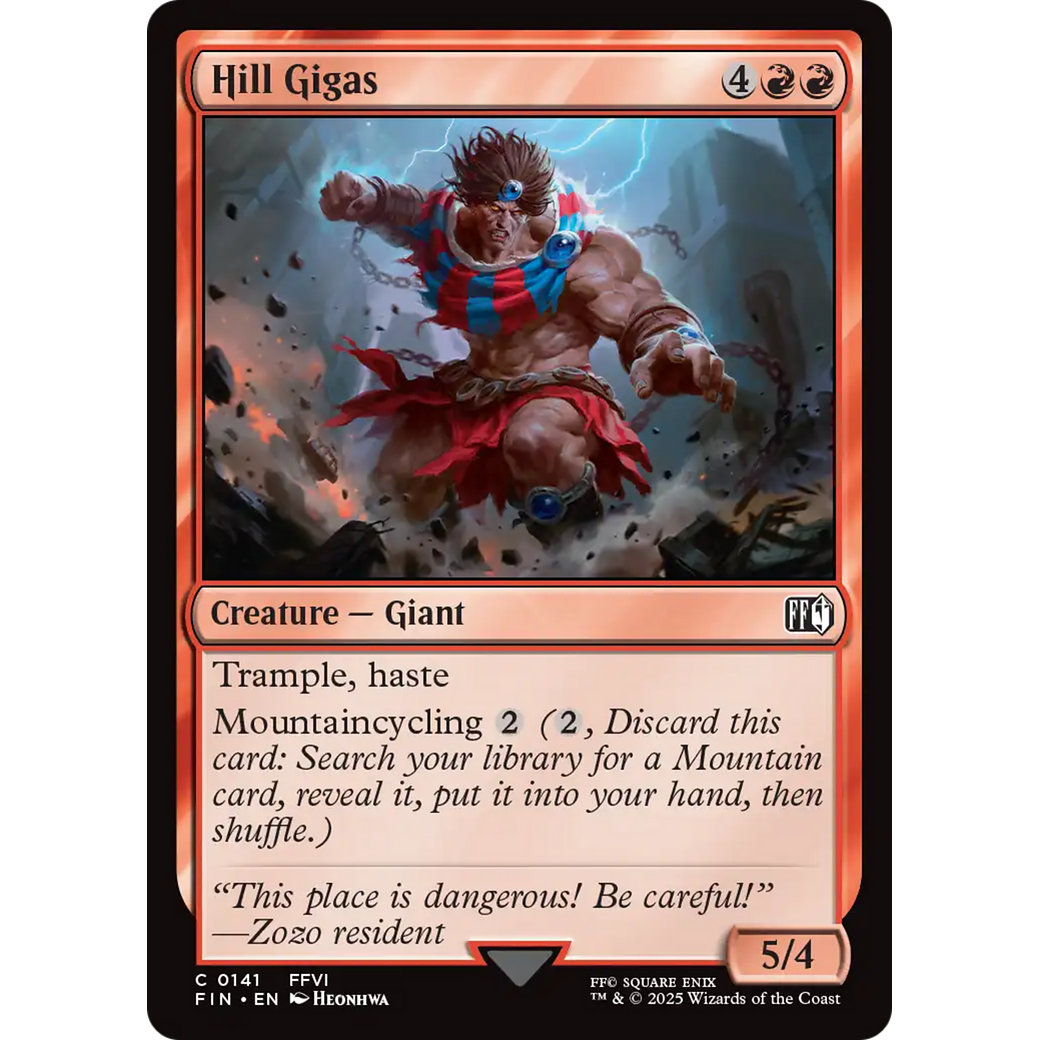 Hill Gigas (FIN-141) - FINAL FANTASY