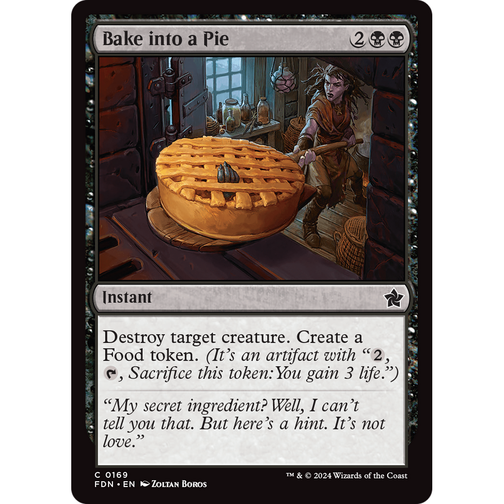 Bake into a Pie (FDN-169) - Foundations Foil