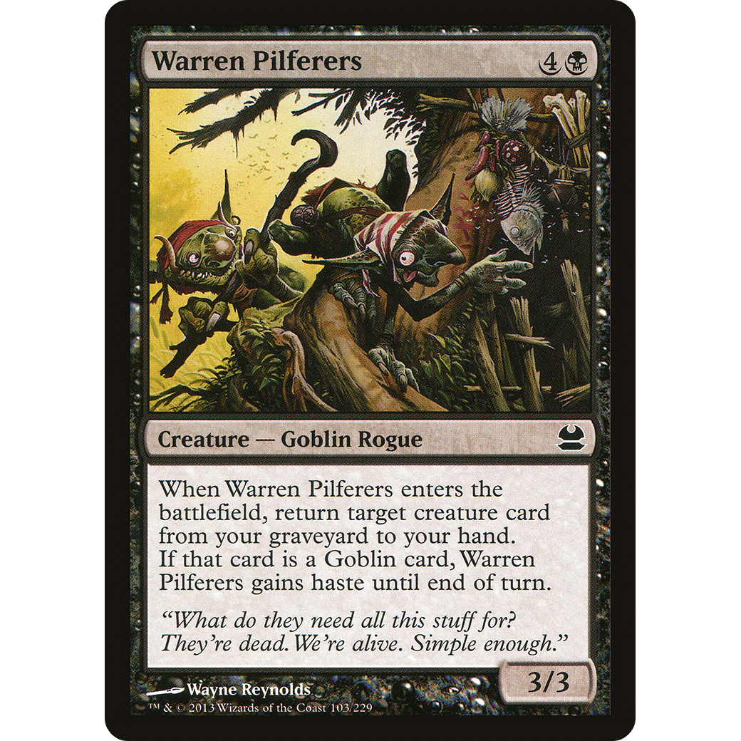 Warren Pilferers (MMA-103) - Modern Masters