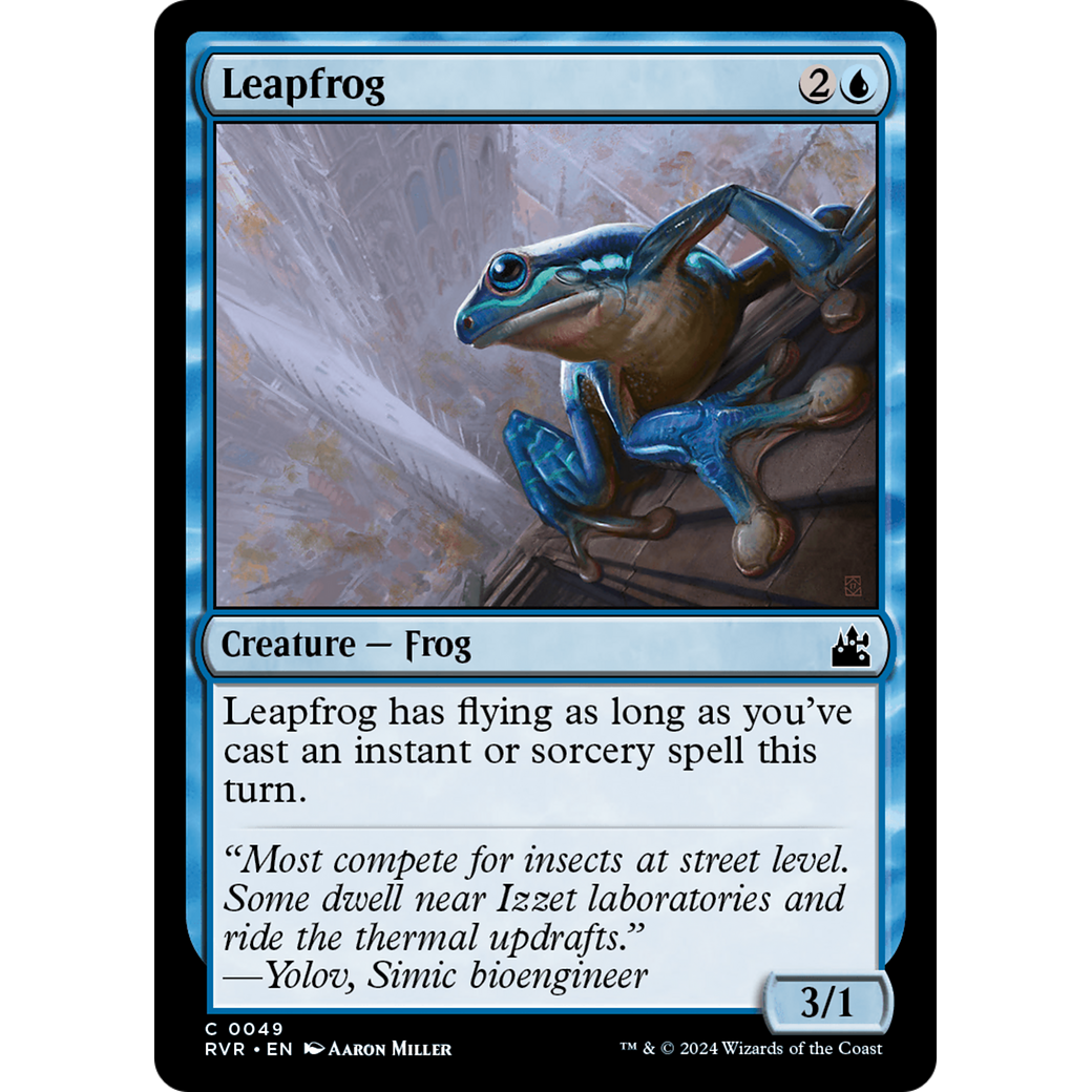 Leapfrog (RVR-049) - Ravnica Remastered