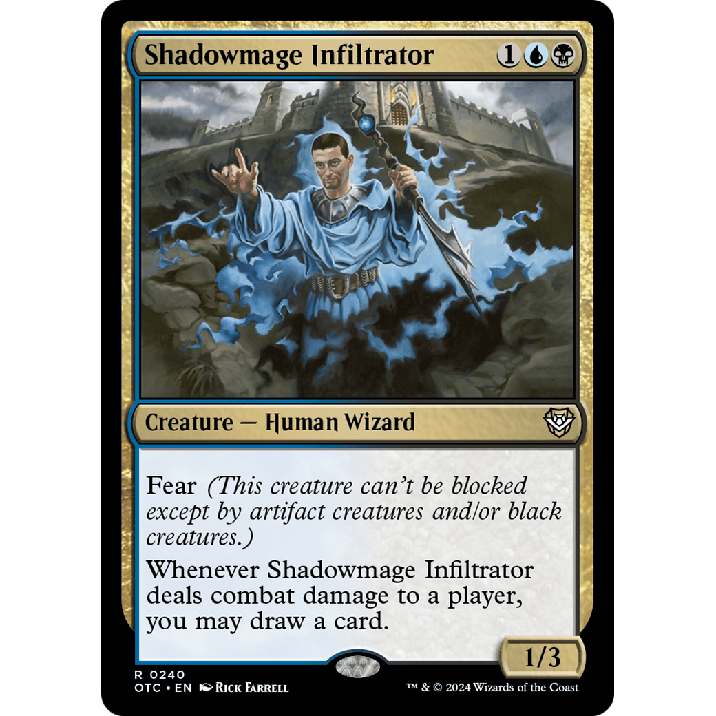 Shadowmage Infiltrator (OTC-240) - Outlaws of Thunder Junction Commander