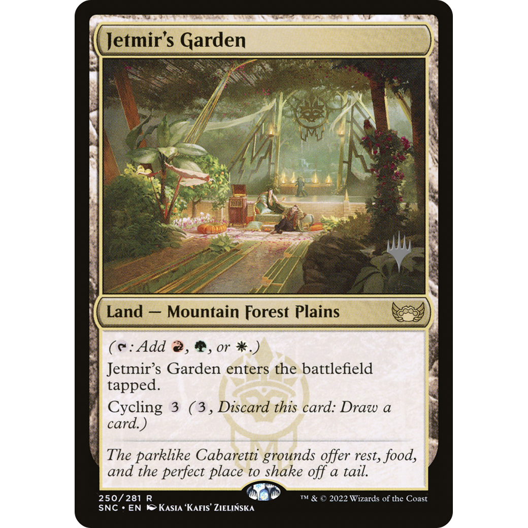 Jetmir's Garden (PPSNC-250) - Streets of New Capenna Promos