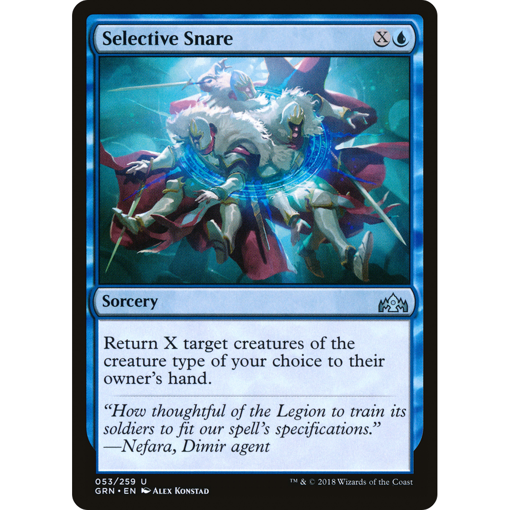 Selective Snare (GRN-053) - Guilds of Ravnica Foil
