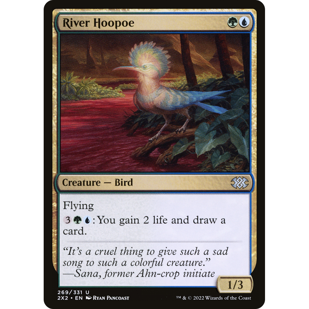 River Hoopoe (2X2-269) - Double Masters 2022 Foil