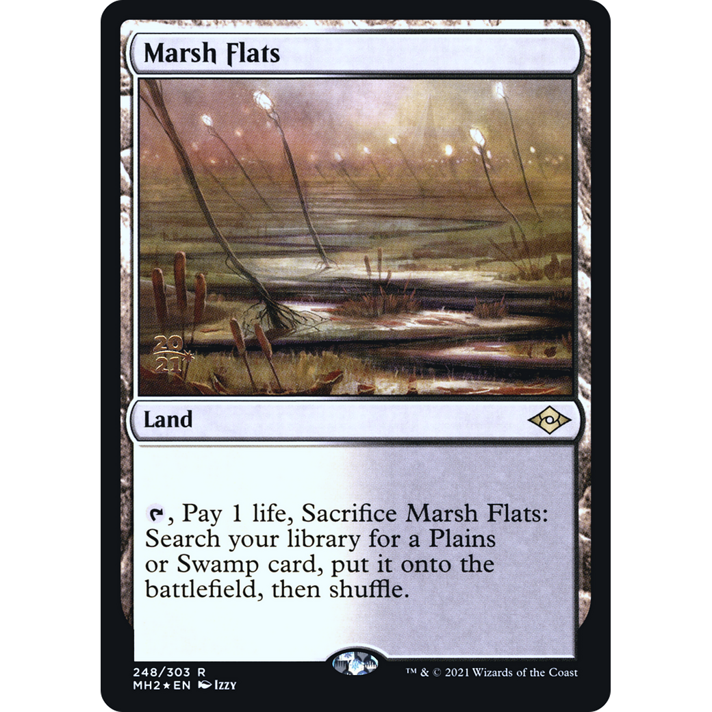 Marsh Flats (PRE-248) - Modern Horizons 2 Promos Foil