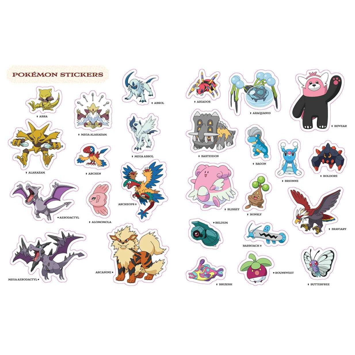 Pokémon Alola Region Sticker Book by The Pokemon Company International: Paperback; 136 pages / English