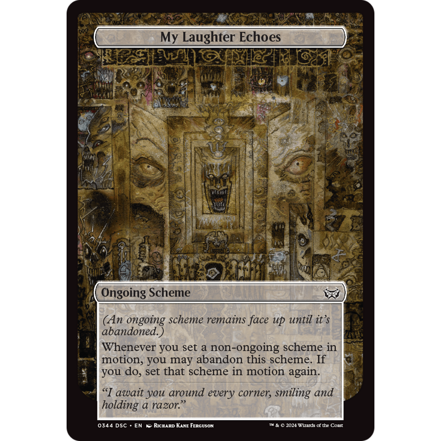 My Laughter Echoes (A:DSC-344) - Duskmourn: House of Horror Commander