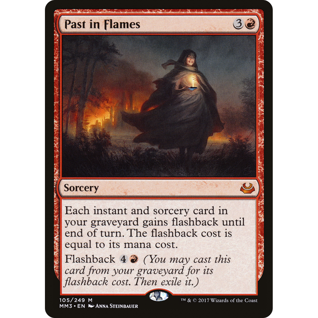 Past in Flames (MM3-105) - Modern Masters 2017 Foil