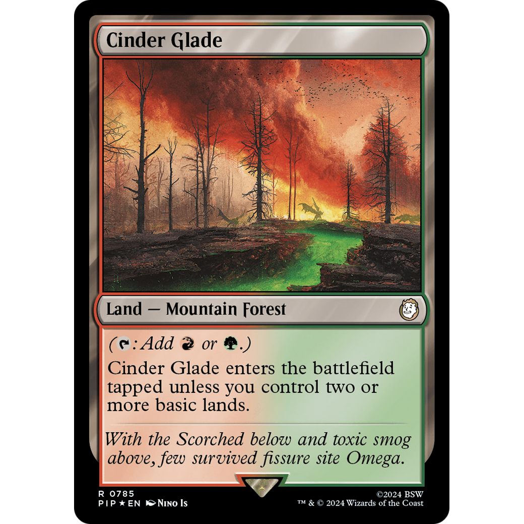 Cinder Glade (PIP-785) - Fallout Foil