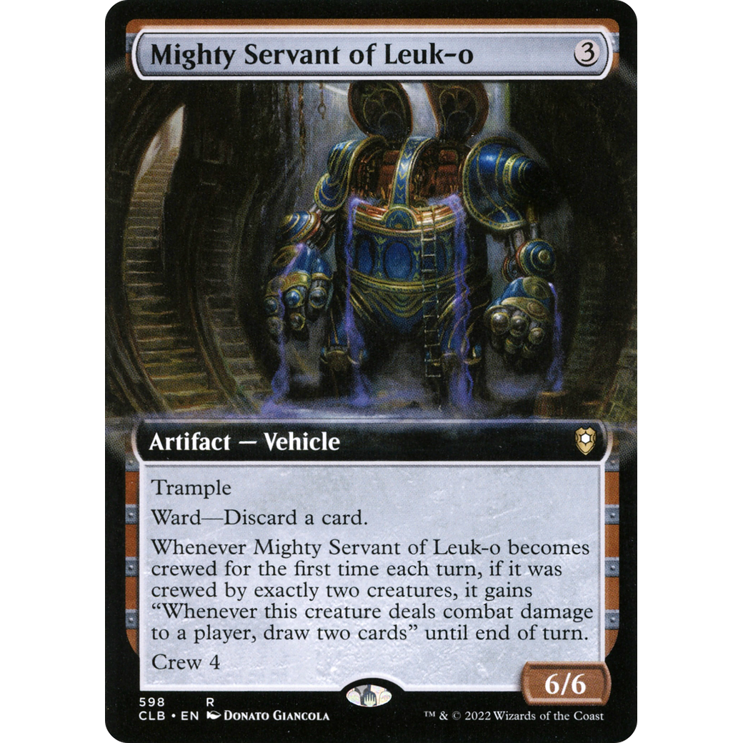 Mighty Servant of Leuk-o (CLB-598) - Commander Legends: Battle for Baldur's Gate: (Extended Art)