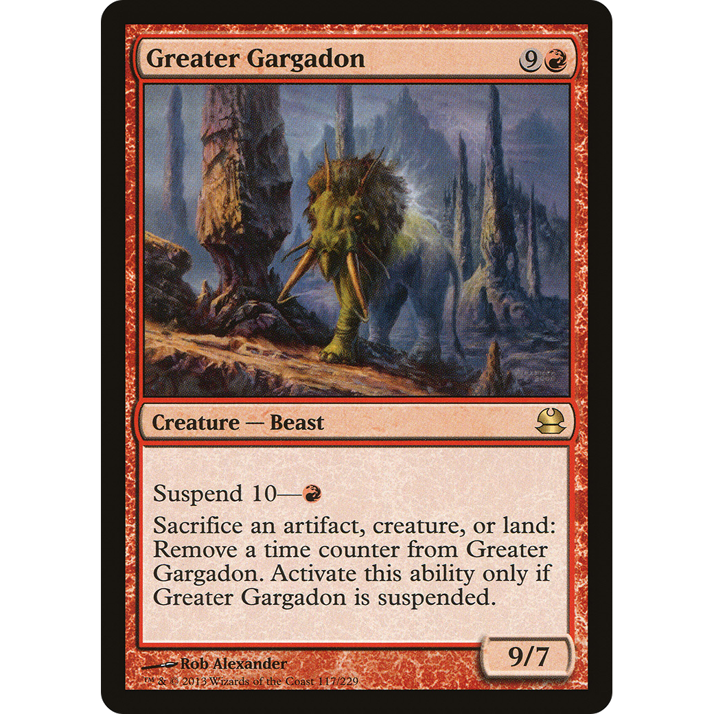 Greater Gargadon (MMA-117) - Modern Masters Foil