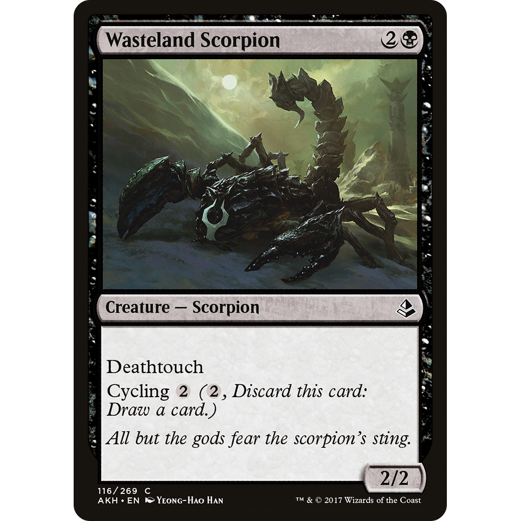 Wasteland Scorpion (AKH-116) - Amonkhet