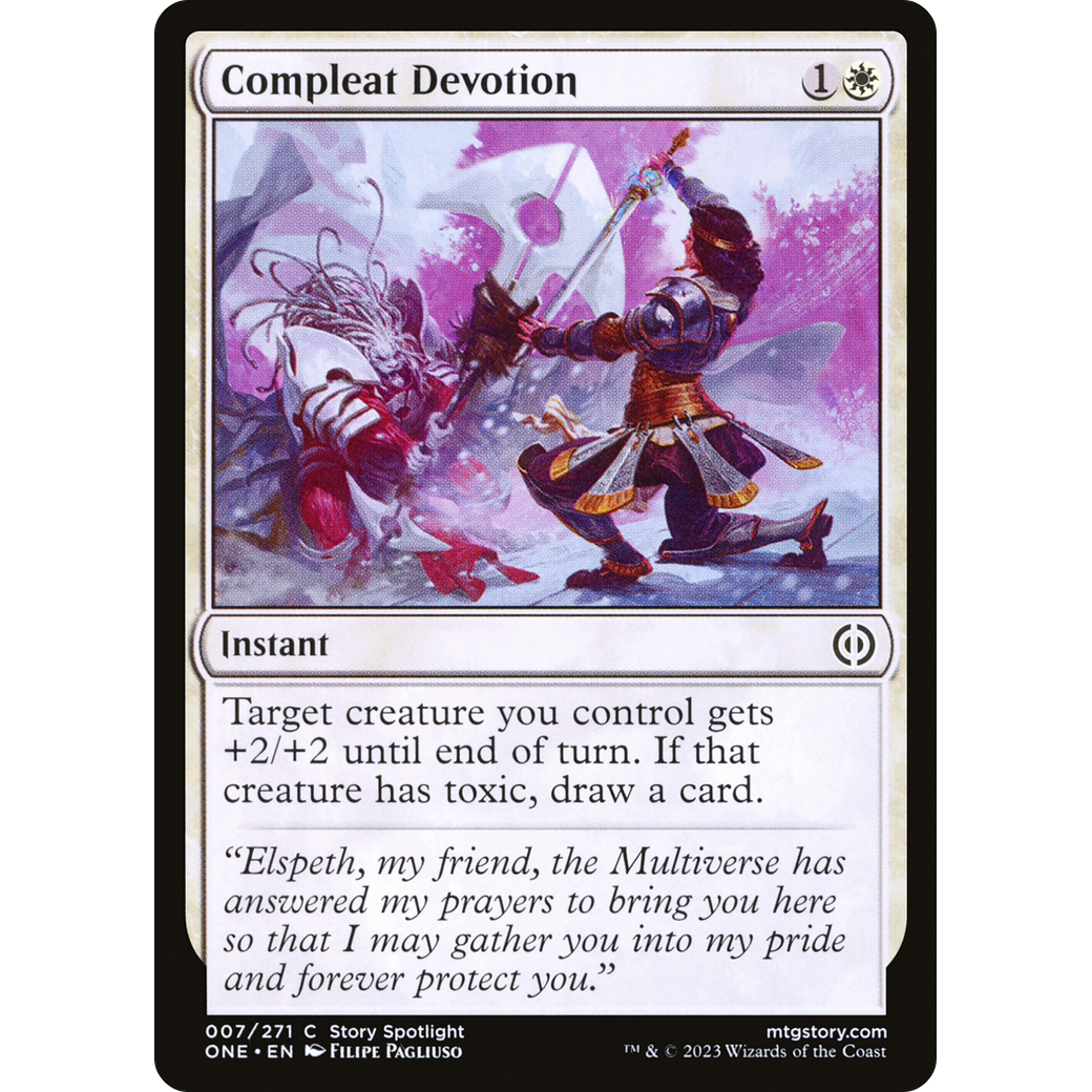 Compleat Devotion (ONE-007) - Phyrexia: All Will Be One Foil