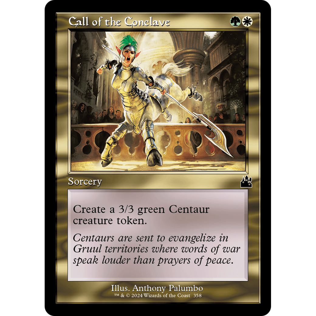 Call of the Conclave (RVR-358) - Ravnica Remastered Foil