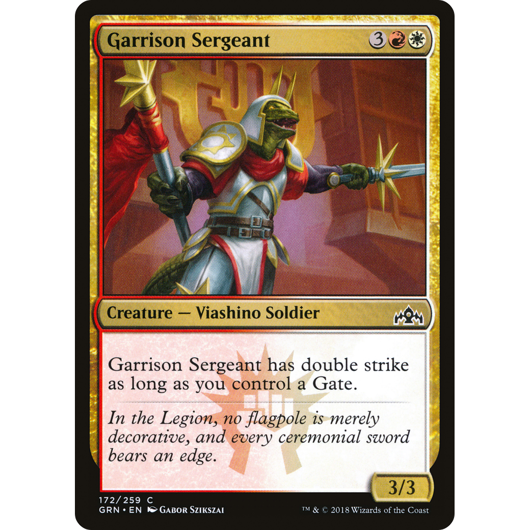 Garrison Sergeant (GRN-172) - Guilds of Ravnica