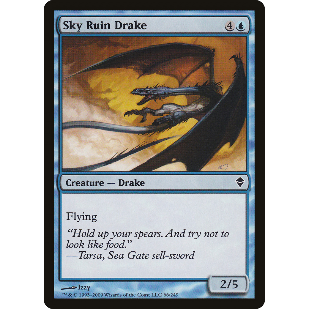 Sky Ruin Drake (ZEN-066) - Zendikar Foil