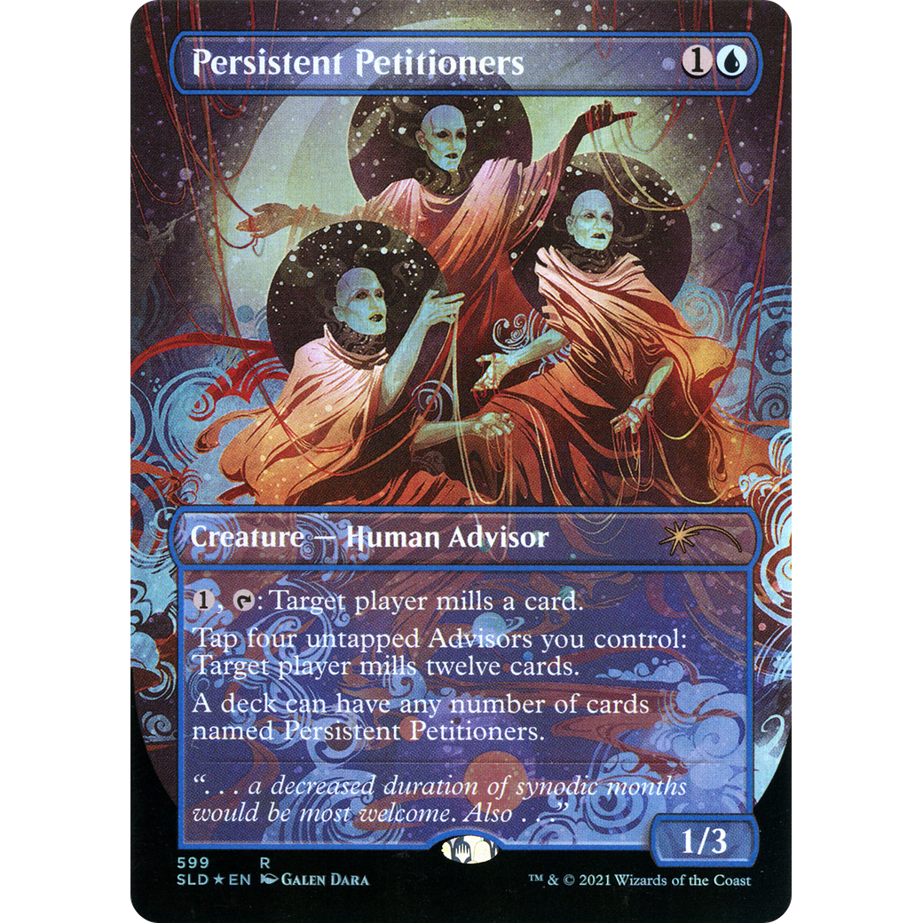 Persistent Petitioners (599) (SLD-599) - Secret Lair Drop (Borderless) Foil