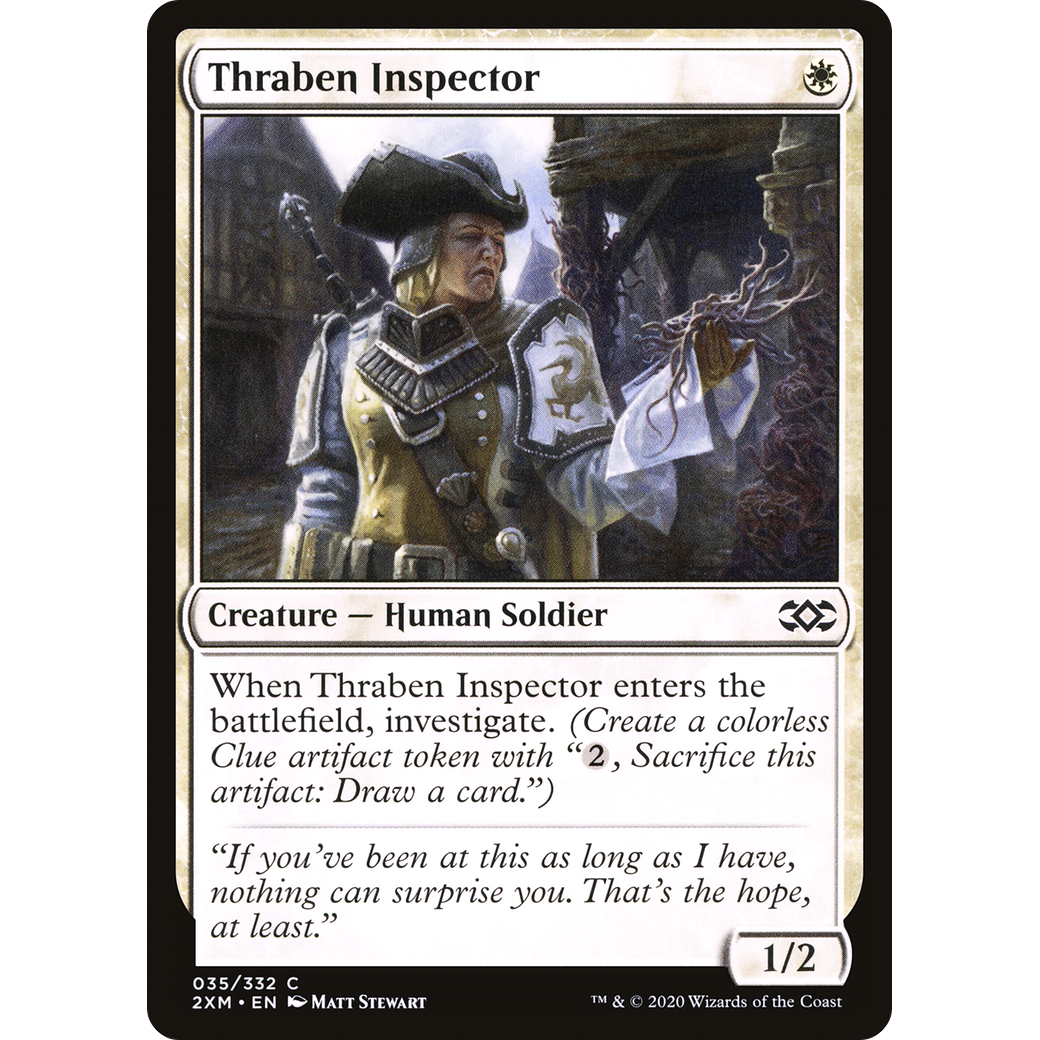 Thraben Inspector (2XM-035) - Double Masters