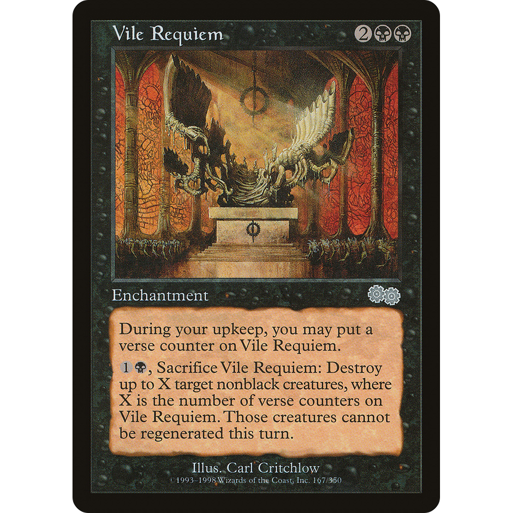 Vile Requiem (USG-167) - Urza's Saga