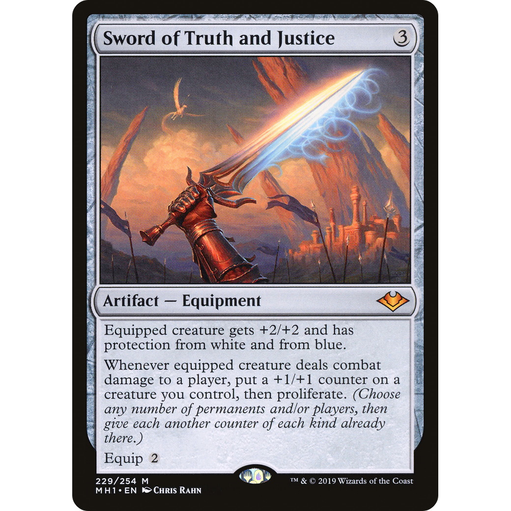 Sword of Truth and Justice (MH1-229) - Modern Horizons