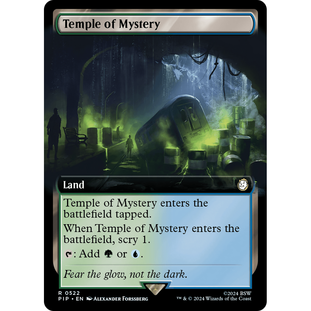 Temple of Mystery (PIP-522) - Fallout: (Extended Art) Foil