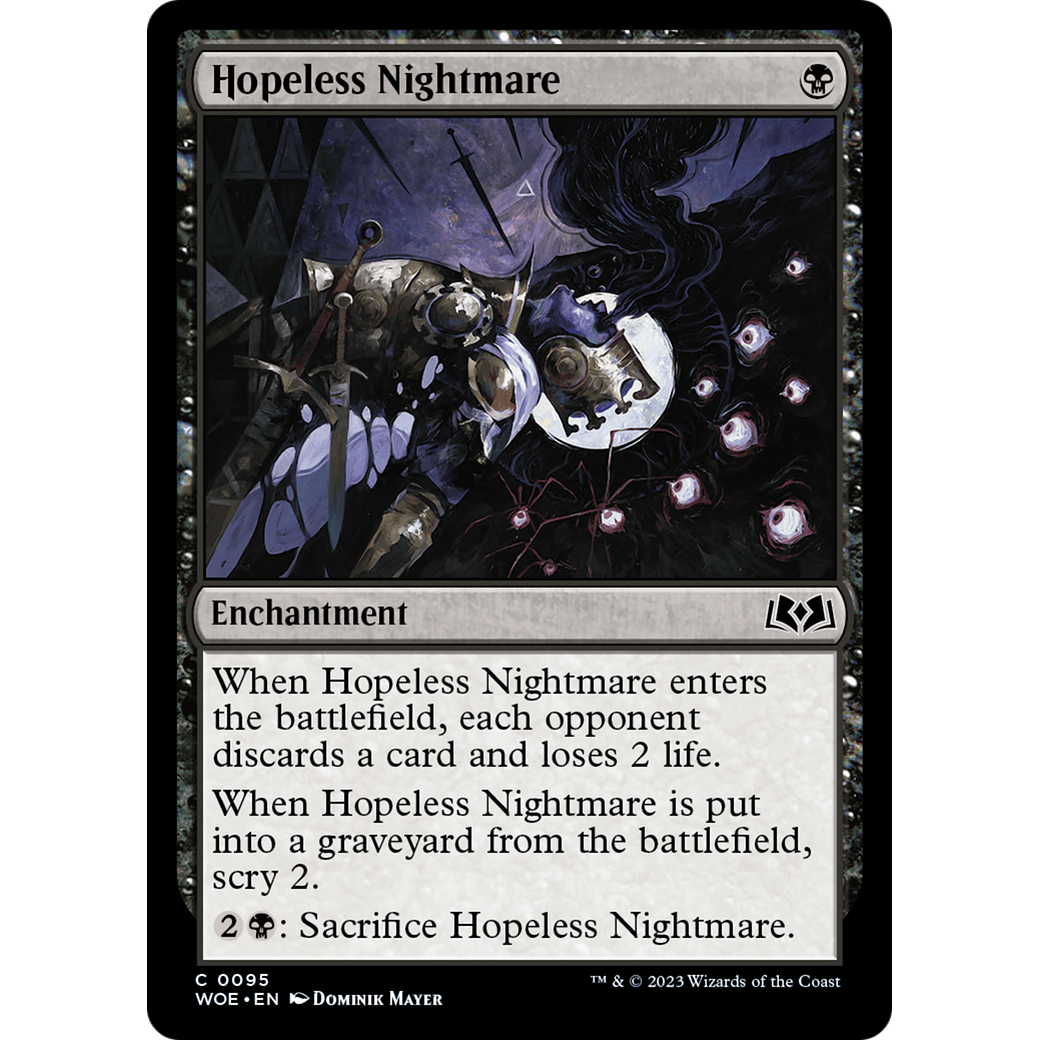 Hopeless Nightmare (WOE-095) - Wilds of Eldraine