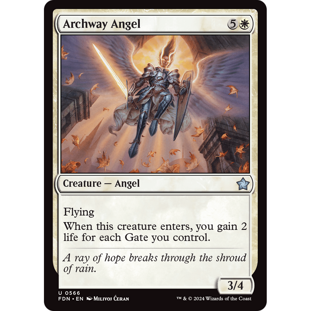 Archway Angel (FDN-566) - Foundations