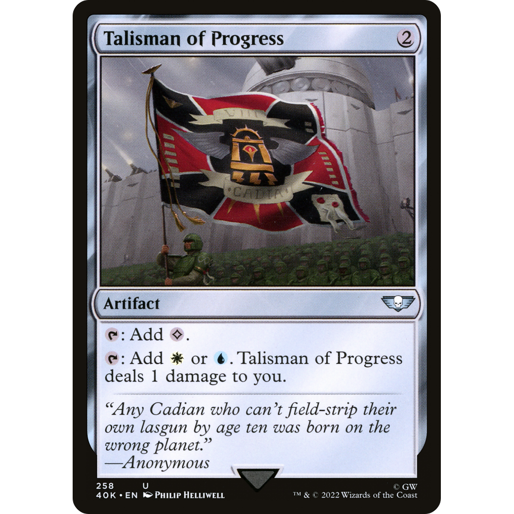 Talisman of Progress (40K-258) - Warhammer 40,000 Commander