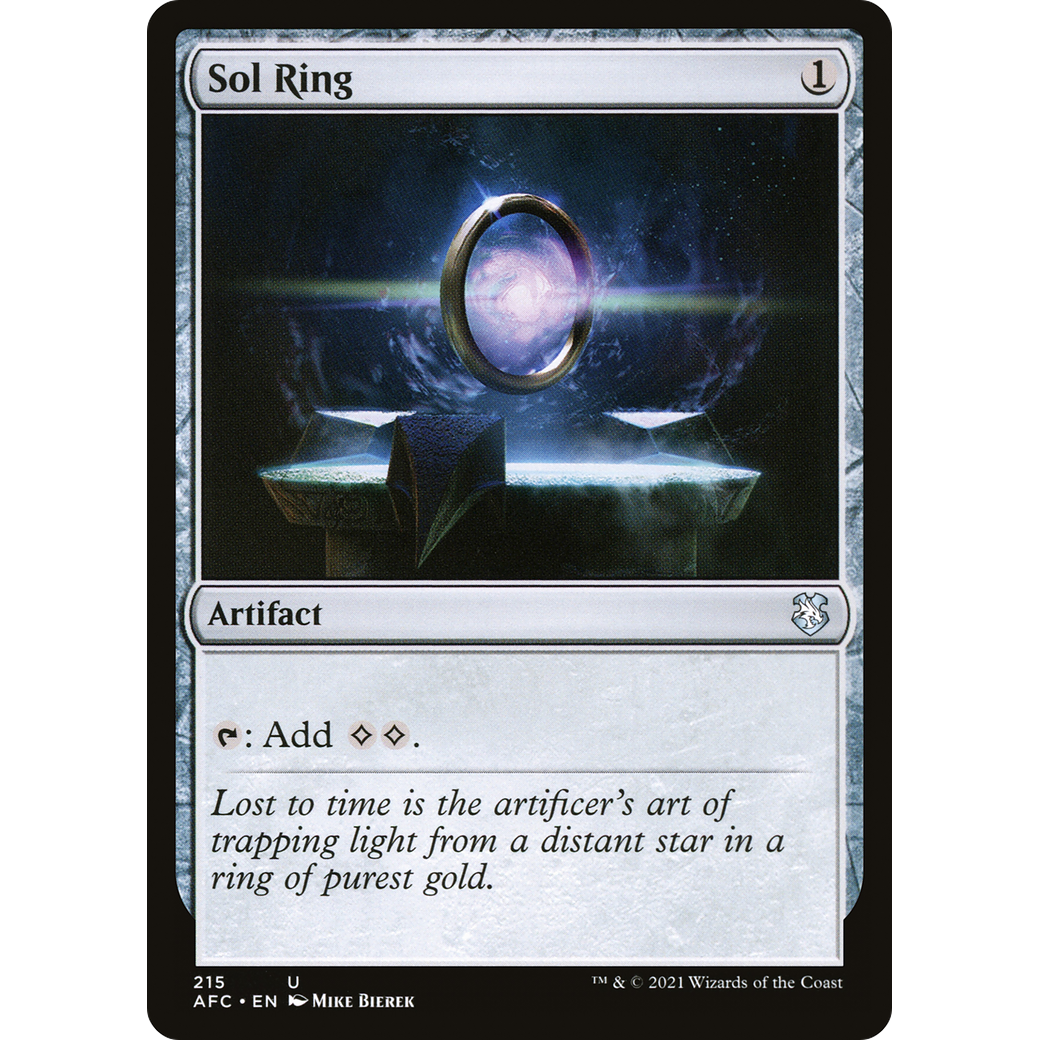 Sol Ring (AFC-215) - Forgotten Realms Commander